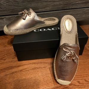 COACH Champagne Espadrille